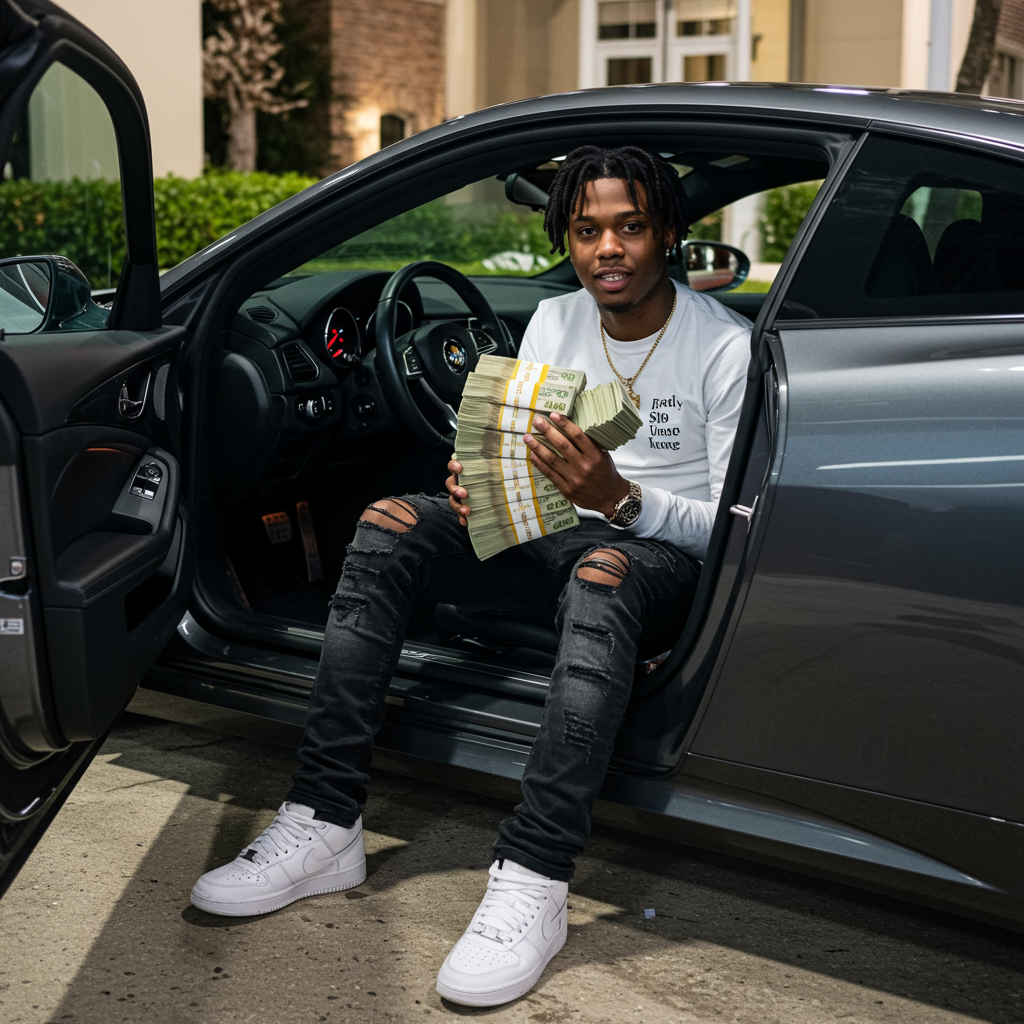 Khaled checking earnings